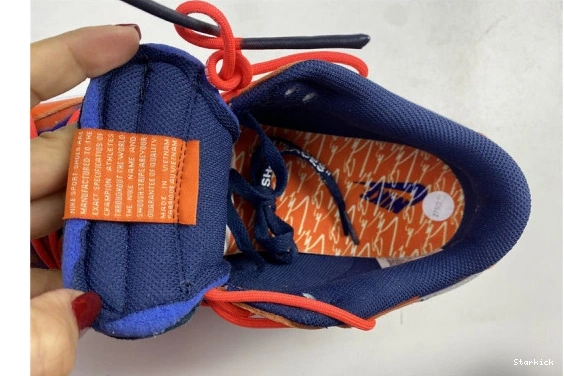 Perple CT0856-801 O-W Dunk SB White Nike  x Orange Low 0325